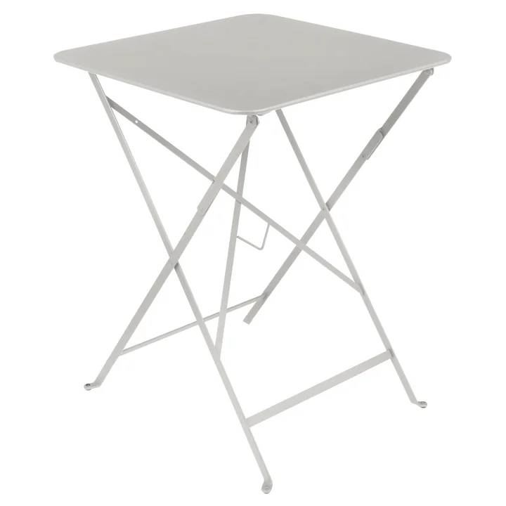 Bistro Table pliante, 57 x 57 cm, gris argile de Fermob