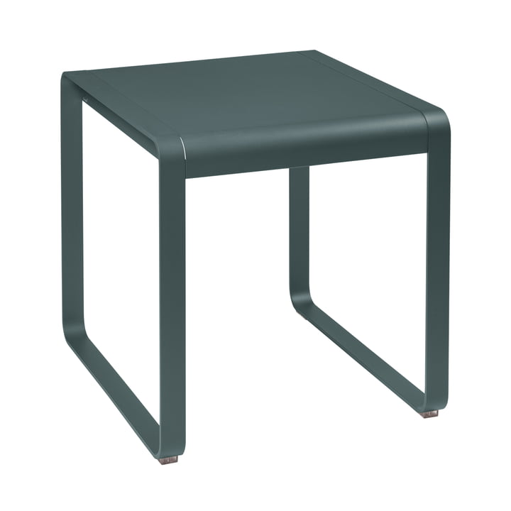 Bellevie Table 74 x 80 cm, gris orage de Fermob