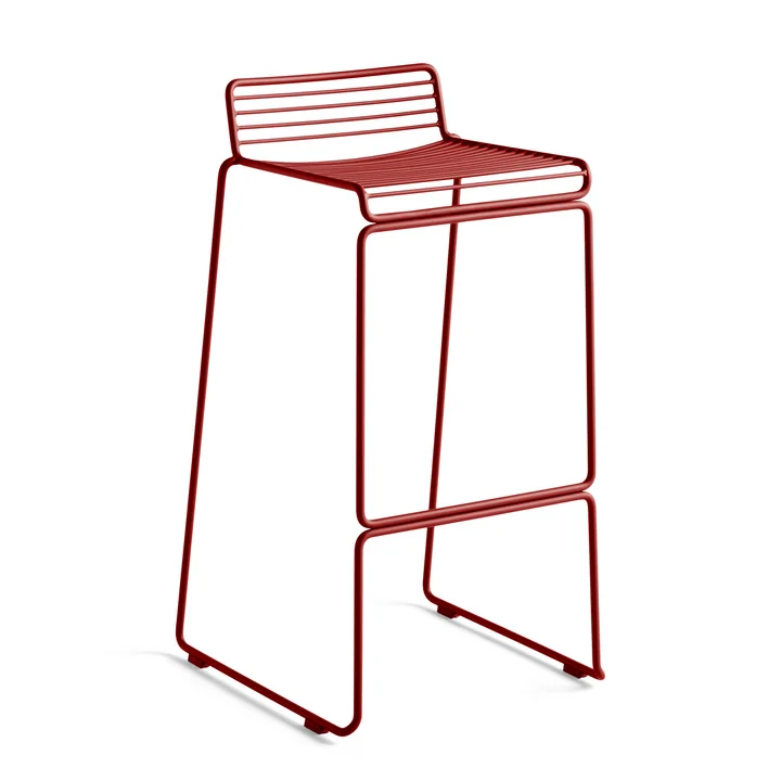 Hee Tabouret de bar high, rouille de HAY