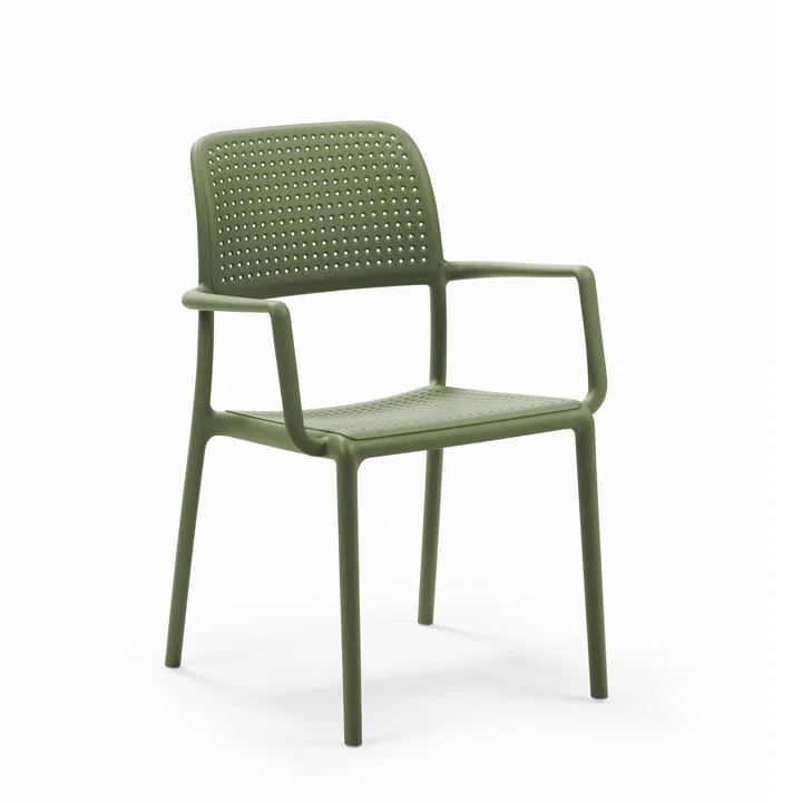 Bora Chaise avec accoudoirs, agave de Nardi