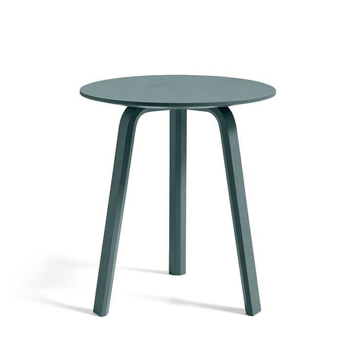 Bella Table d'appoint Ø 45 cm / H 49 cm, chêne vert Brunswick teinté par Hay