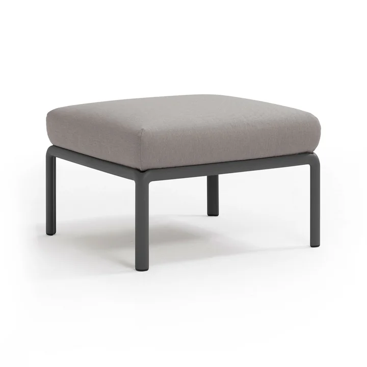 Komodo Pouf, anthracite / gris de Nardi
