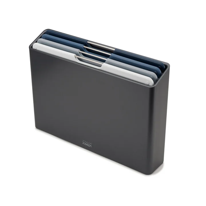 Folio Planches à découper, large / graphite (4 pièces) de Joseph Joseph