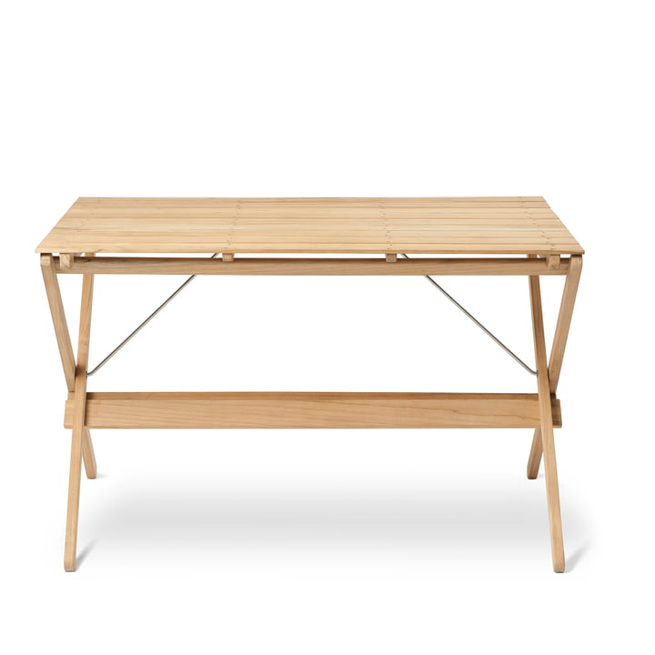 BM3670 Table à manger 71,5 x 115 cm Carl Hansen en teck non traité