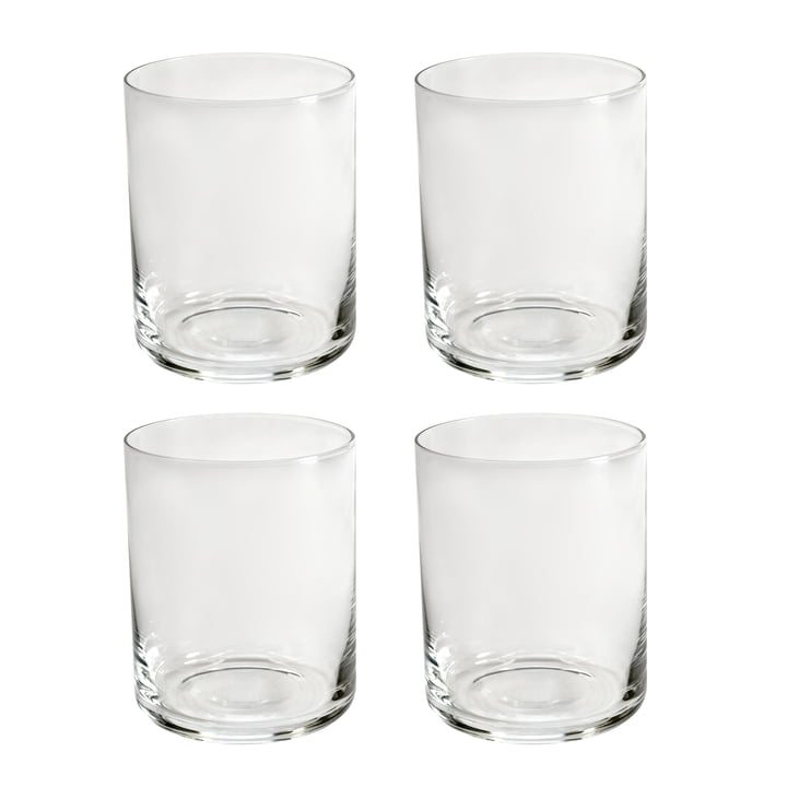 yunic Verres à eau par lot de 4