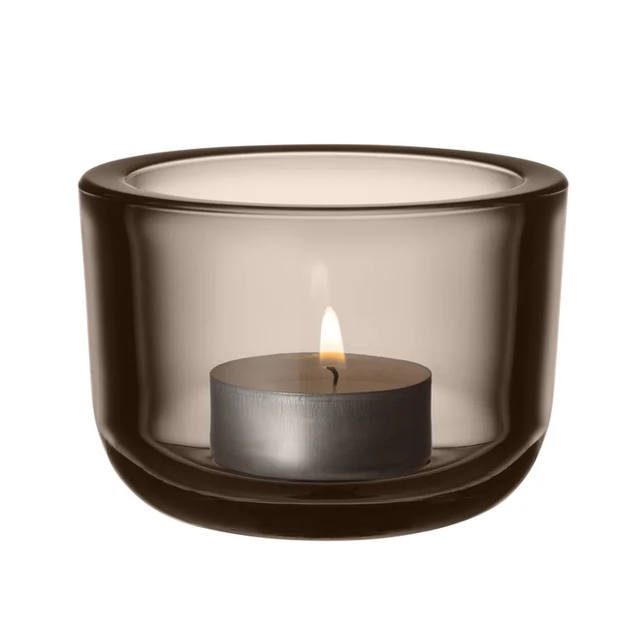 Porte-bougie Valkea Iittala en lin à 60 mm