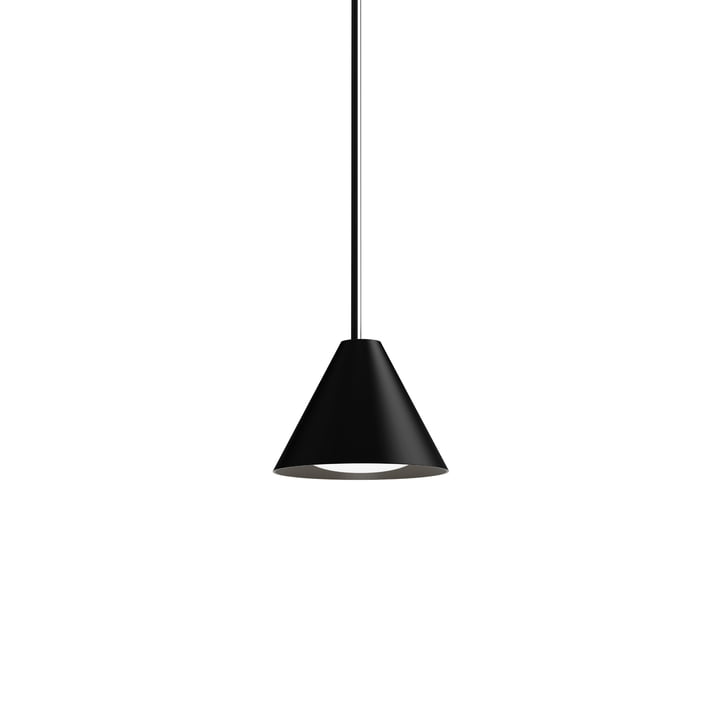 Keglen LED lampe à suspension Ø 175 mm de Louis Poulsen dans le noir