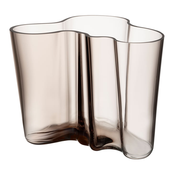 Aalto Vase Savoy 160 mm de Iittala en lin