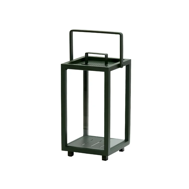 Lanterne de Cane-line phare de en vert foncé