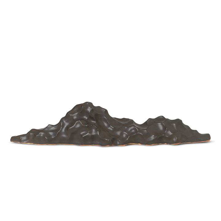 sculpture montagne, profonde, noire par ferm Living