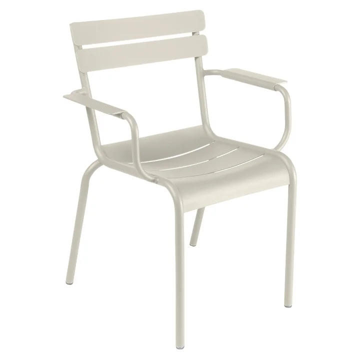Luxembourg Fauteuil, gris argile de Fermob