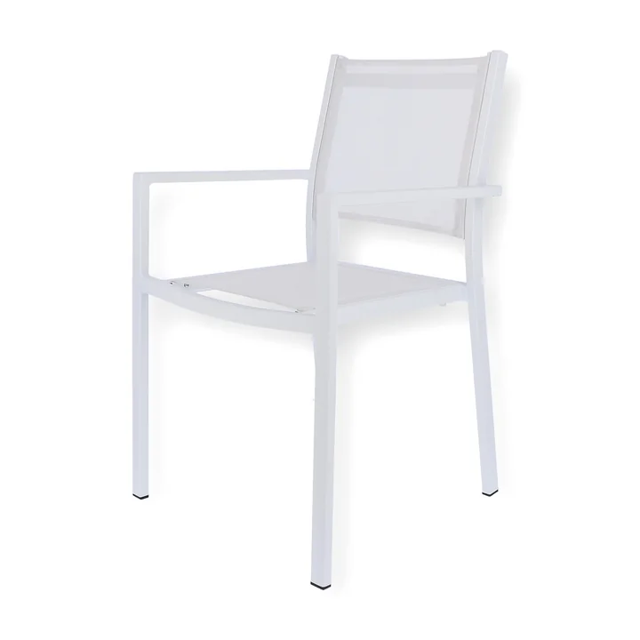 Aria Fauteuil empilable de Fiam en blanc