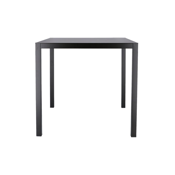 Aria Table 80 x 80 cm de Fiam en noir