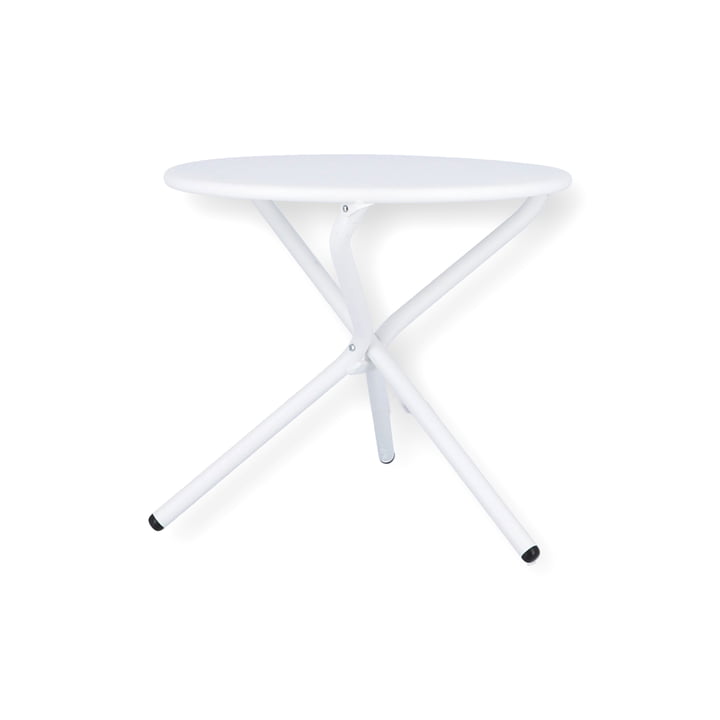 Tris Table d'appoint Ø 53 cm de Fiam en blanc