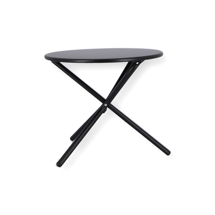 Tris Table d'appoint Ø 53 cm de Fiam en noir