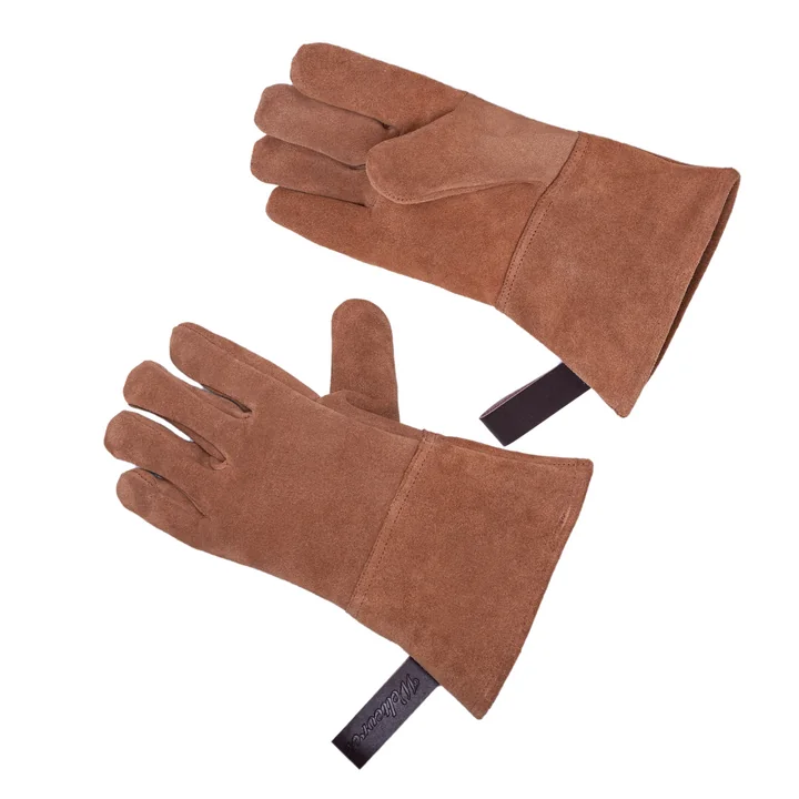 Gants de grill Weltevree en acier pour four d'extérieur de couleur marron