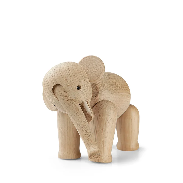 Eléphant en bois Mini de Kay Bojesen en chêne