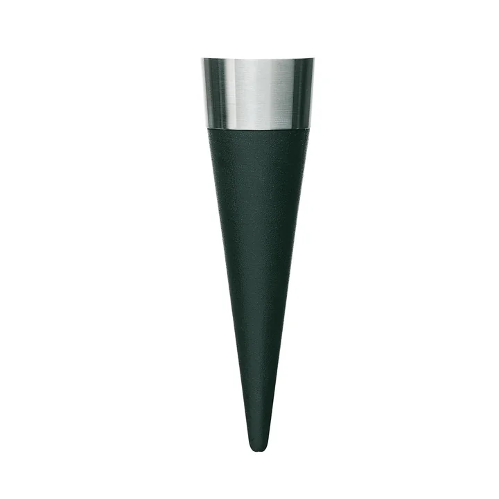 Grand Cru Bouchon de bouteille de vin H 9 cm de Rosendahl en acier inoxydable / noir