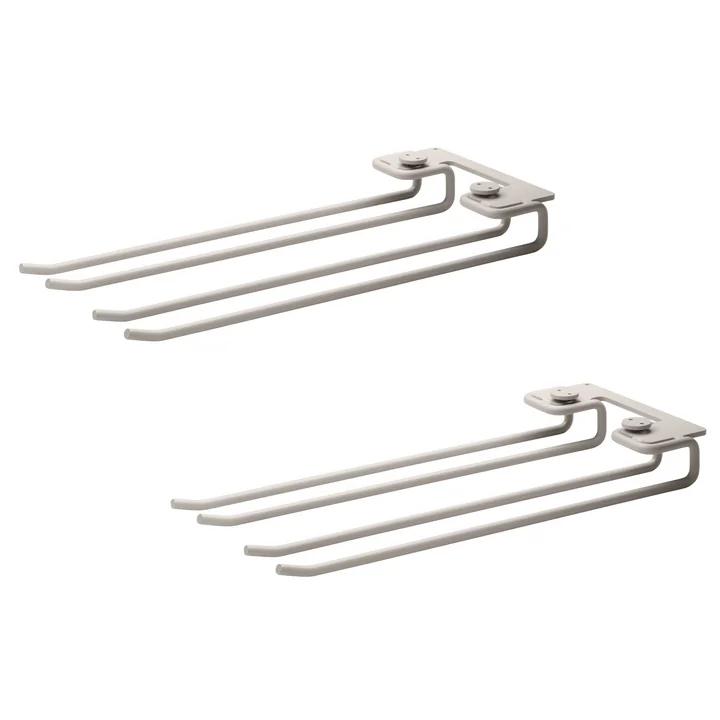 Hanger Rack Module pour verres à vin 16 x 30 cm de String en beige (set de 2)
