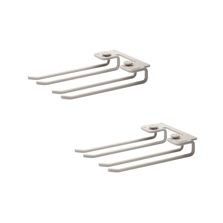 Hanger Rack Module pour verres à vin 16 x 20 cm de String en beige (set de 2)