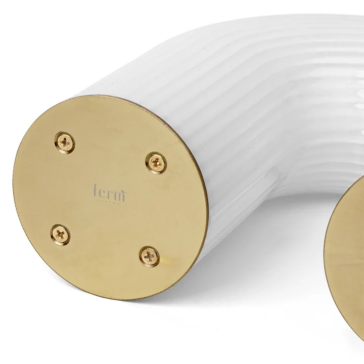 Vuelta Lampe de table / blanc par Ferm Living