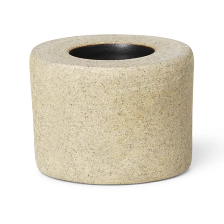 Bon Accessoires Porte-brosse à dents de ferm Vivre en beige / noir