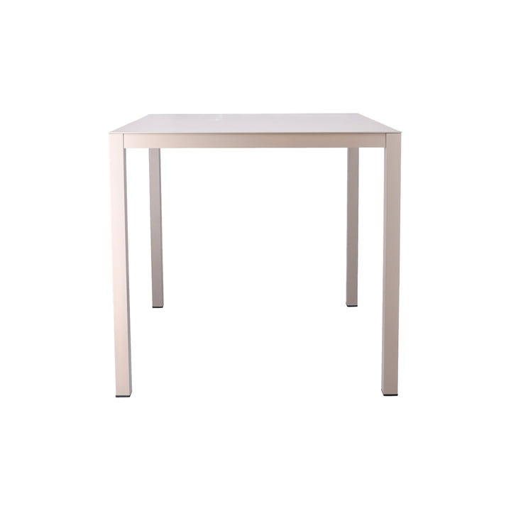 Aria Table 80 x 80 cm de Fiam en taupe