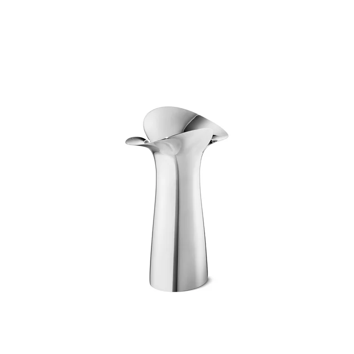 Vase Bloom Botanica, acier inoxydable, petit par Georg Jensen