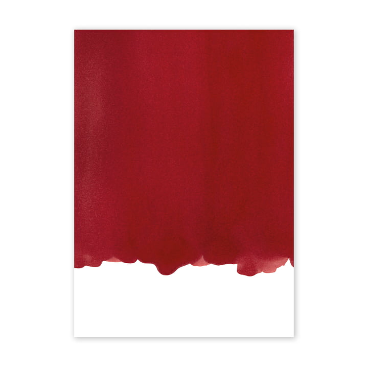 Affiche Enso Red I, 50 x 70 cm de Paper Collective