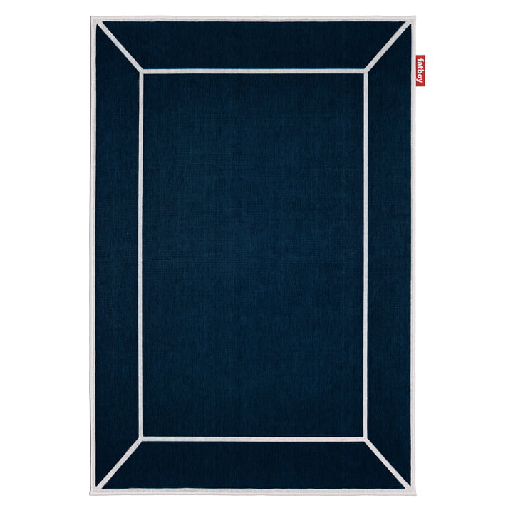 Carpretty Tapis Grand Frame Outdoor 200 x 290 cm de Fatboy en bleu