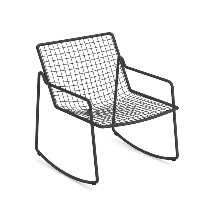 Chaise à bascule Rio R50, fer ancien par Emu