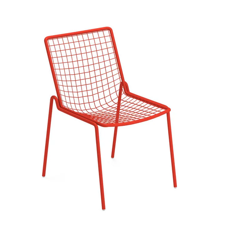 Chaise Rio R50, rouge écarlate de Emu