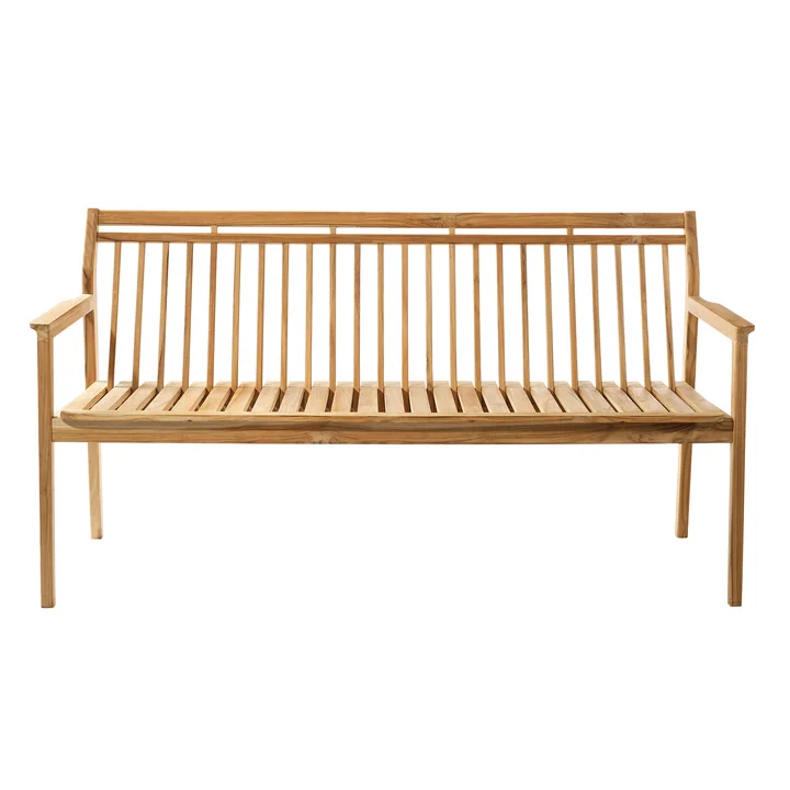 M11 Banc de jardin 63,5 x 162 cm de FDB Møbler en teck