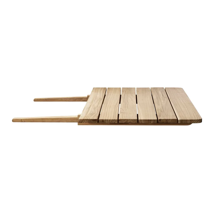 M5 Extension pour table de jardin M2 et M3 90 x 77,5 cm de FDB Møbler en teck