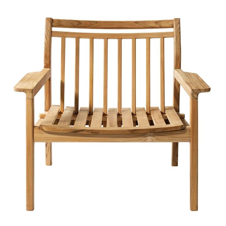 M6 Chaise longue de jardin de FDB Møbler en teck