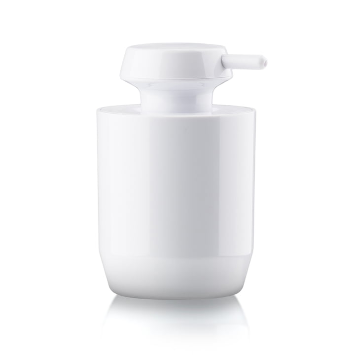Distributeur de savon Suii H 12,4 cm de Zone Denmark en blanc