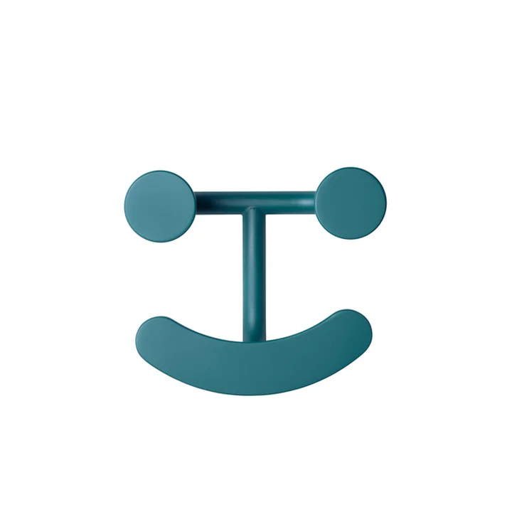 Happy Hook Crochets muraux de Fritz Hansen en turquoise