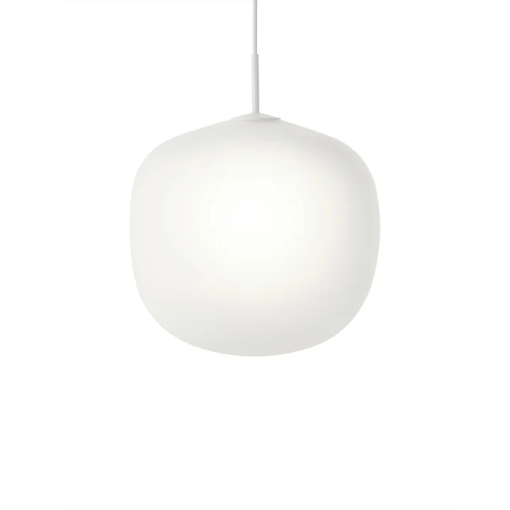 Rime Suspension Ø 45 cm, opale / blanc de Muuto