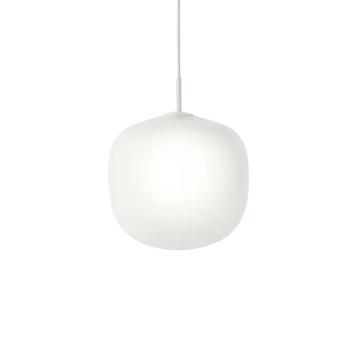 Rime Suspension Ø 37 cm, opale / blanc de Muuto