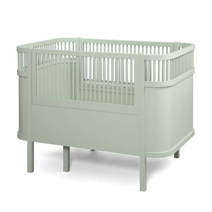 Le Sebra lit Baby & Junior de Sebra dans mist green