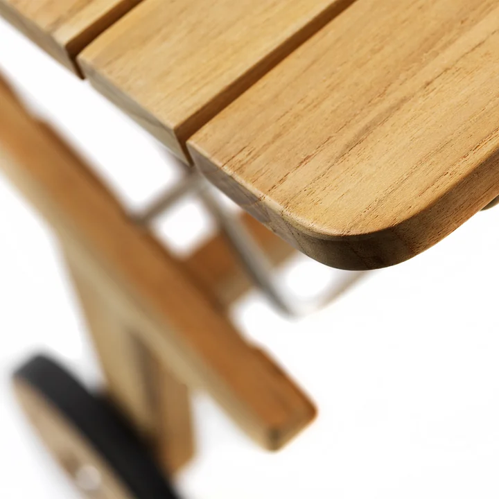 M8 Chaise longue de jardin de FDB Møbler en teck