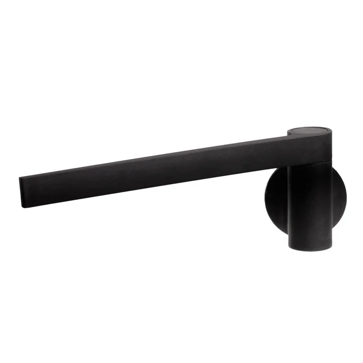 Porte-serviettes droit de Magisso en noir
