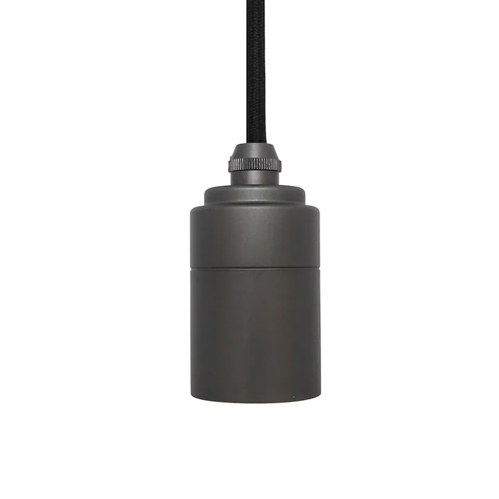 Graphite Pendant Lampe à suspension de Tala en aluminium anodisé