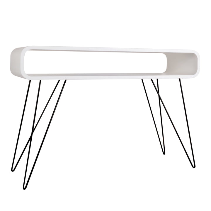 Metro Sofa Table , blanc / noir de XLBoom