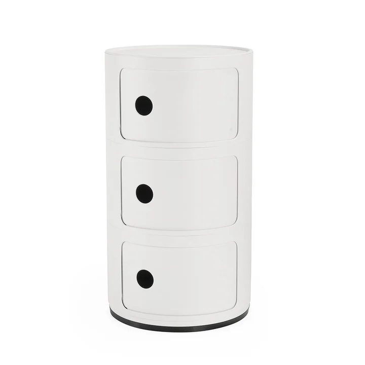 Componibili 4988, blanc mat par Kartell