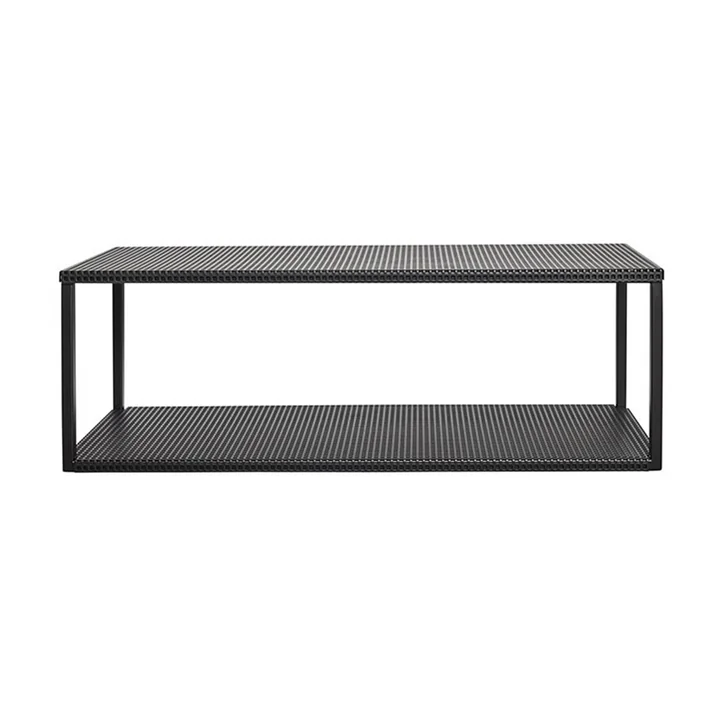 Étagère murale Grid par Kristina Dam Studio en noir