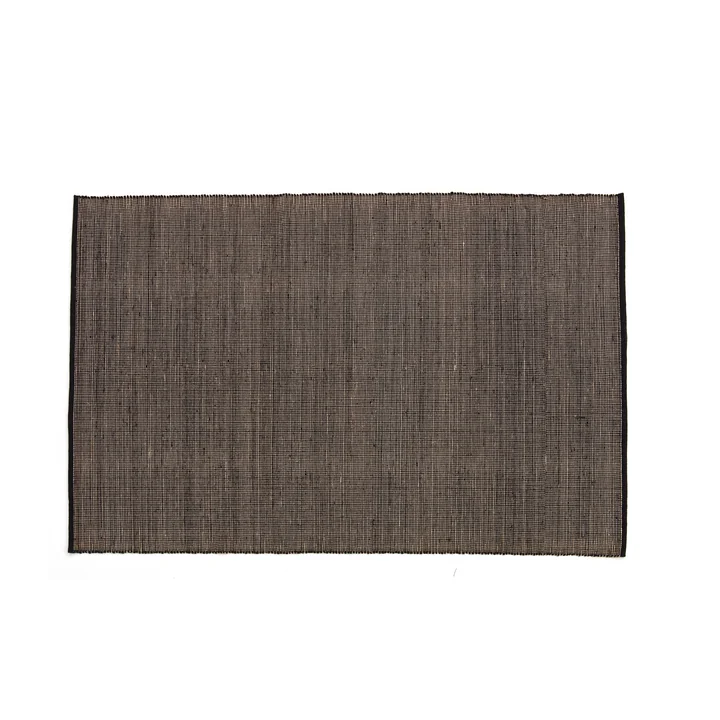 Tatami Tapis, 170 x 240 cm, noir de nanimarquina.