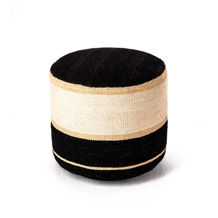 Kilim Pouf, Ø 39 x H 40 cm, Kilim 1 de nanimarquina.