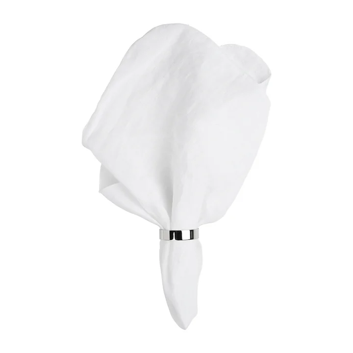 Gracie Serviette de table, 45 x 45 cm, blanc de Broste Copenhagen