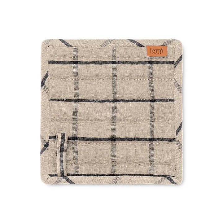 Maniques Hale, sable / noir (lot de 2) de Ferm Living